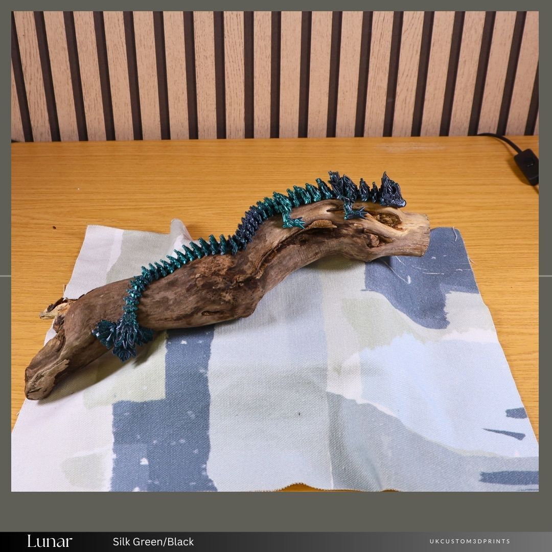 3D Printed Lunar Dragon And Egg