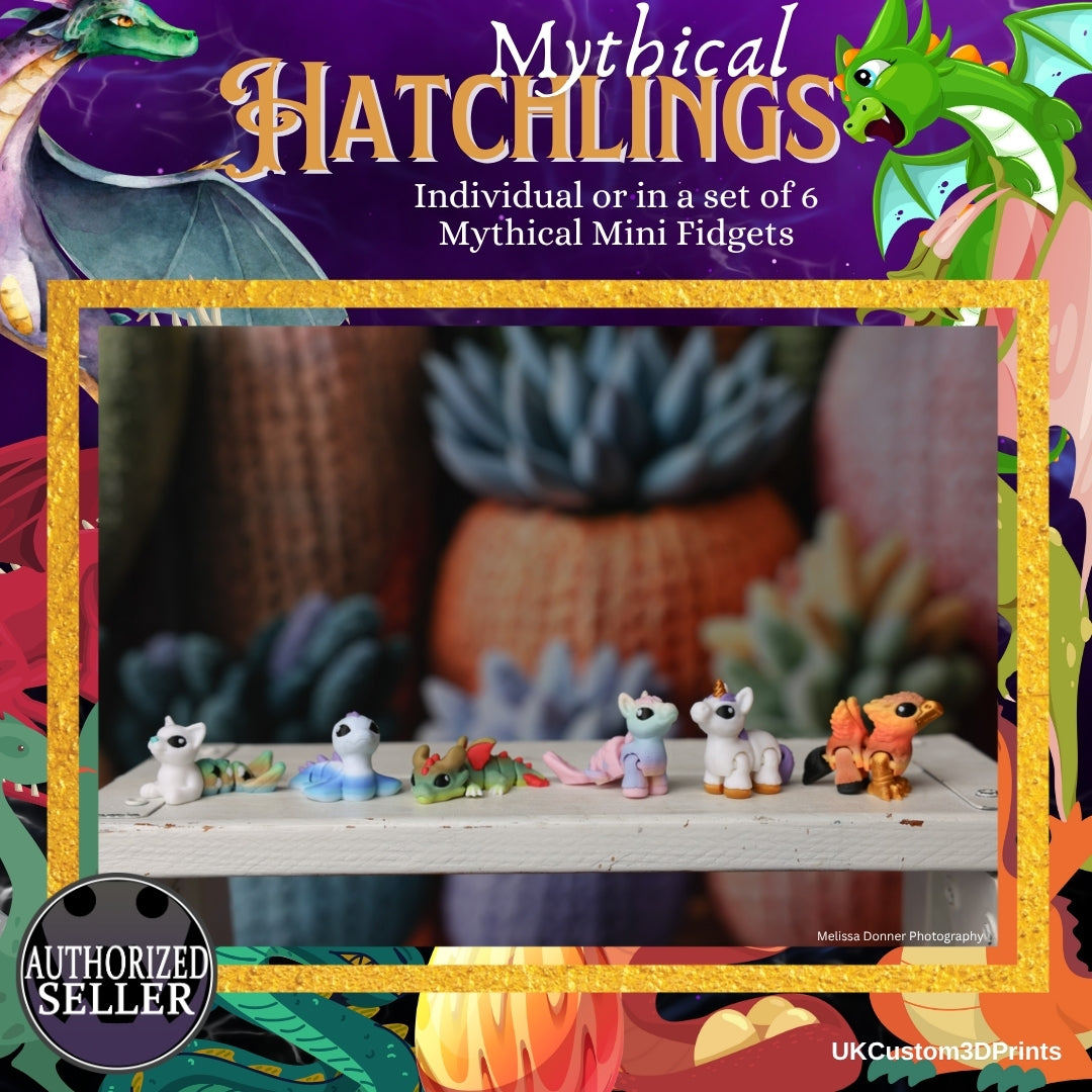 3D Printed Mythical Hatchlings