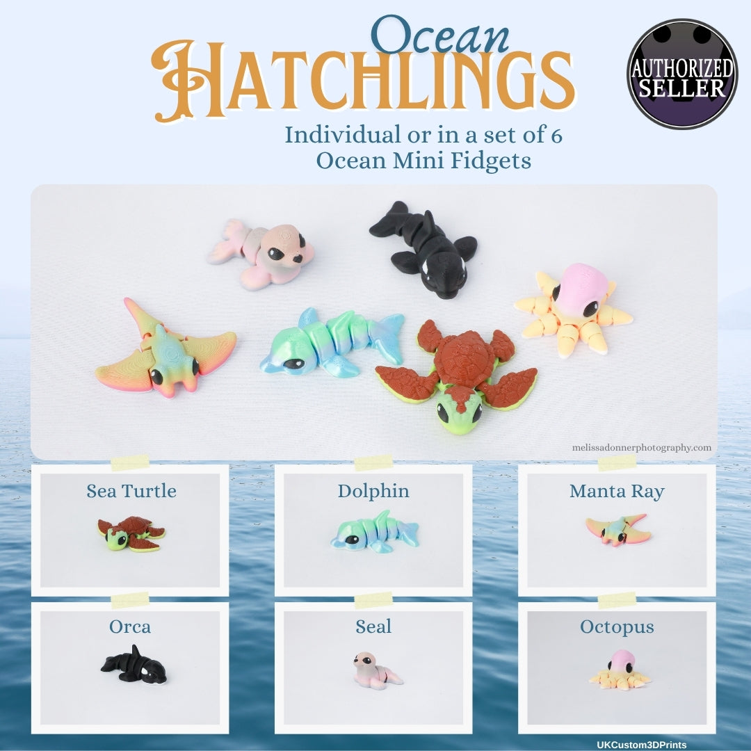 3D Printed Ocean Hatchlings