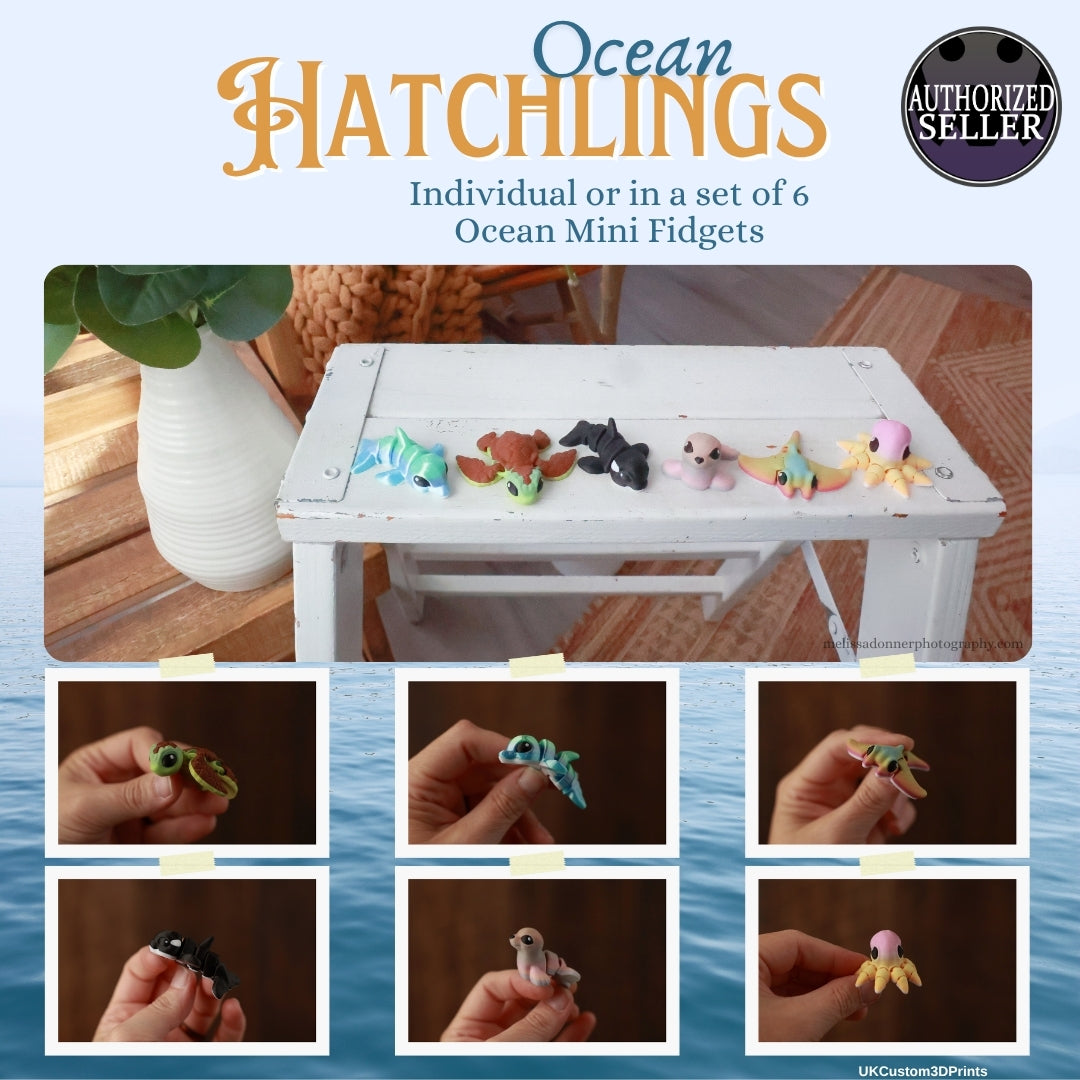 3D Printed Ocean Hatchlings