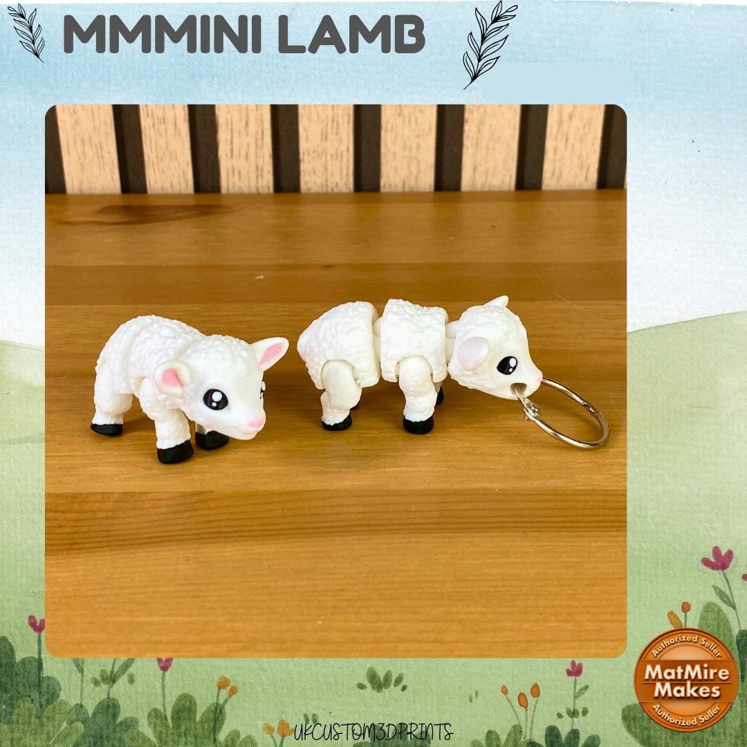MMMini Lamb Fidget - Optional Keychain