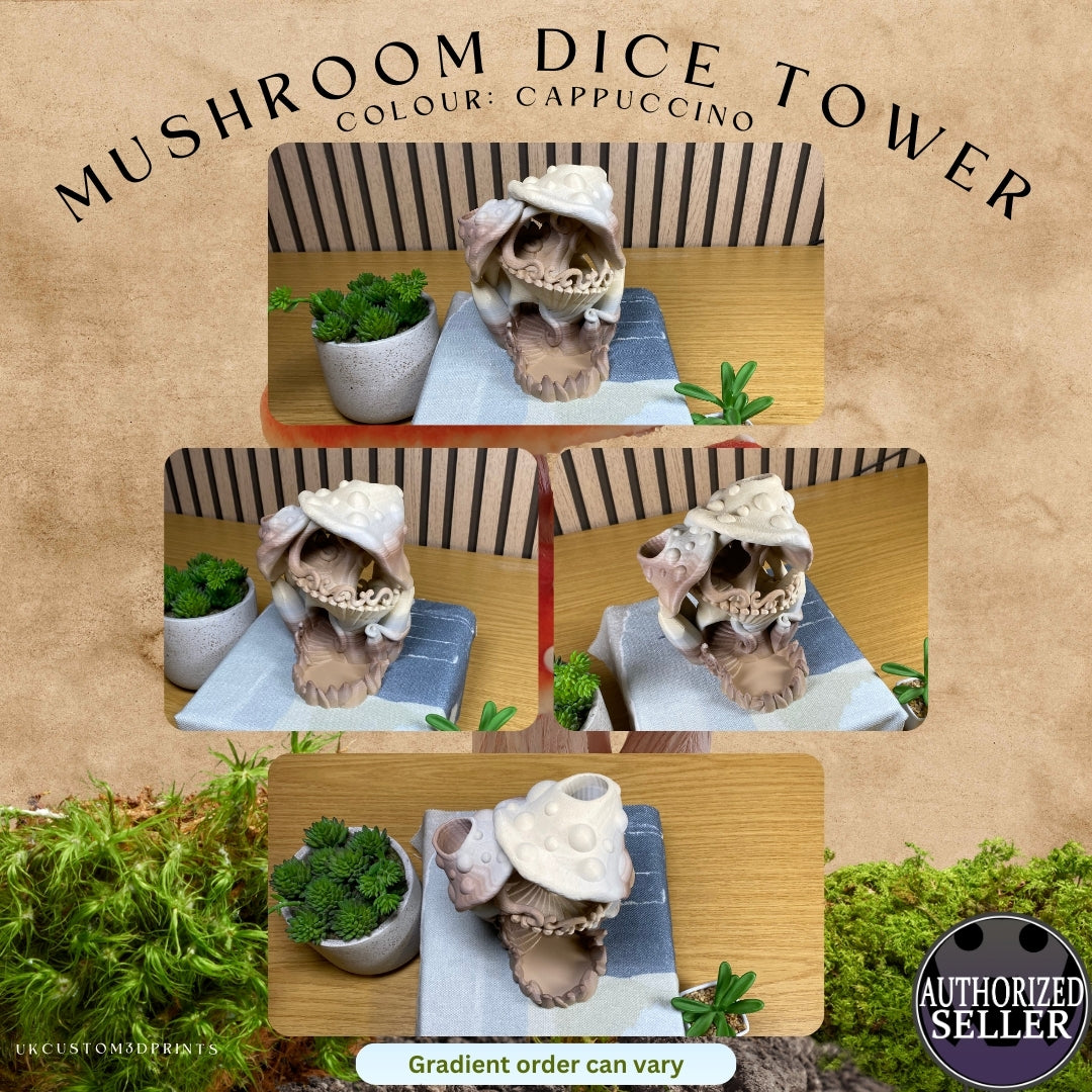 Mushroom Dice Tower