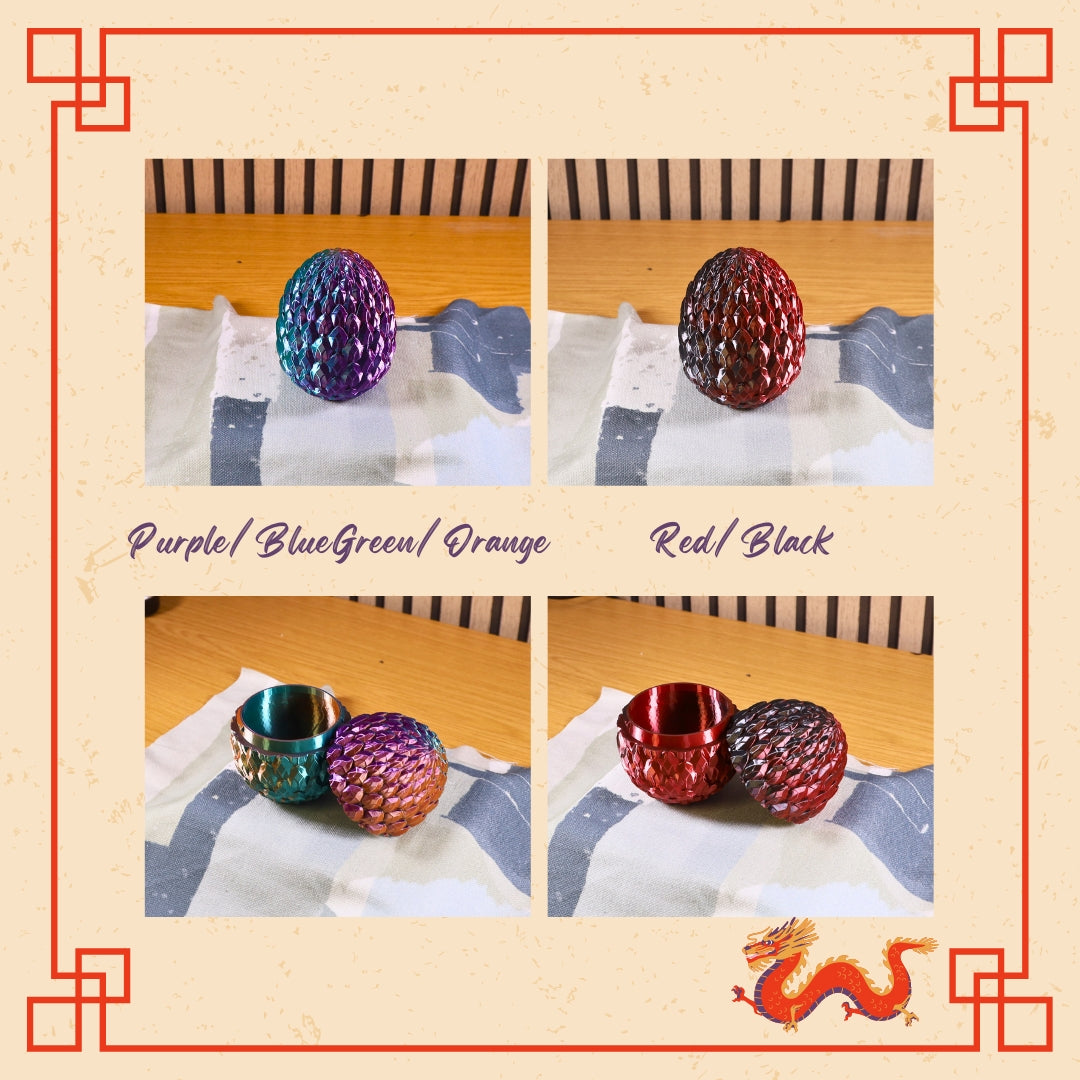 3D Printed DragonScale Egg