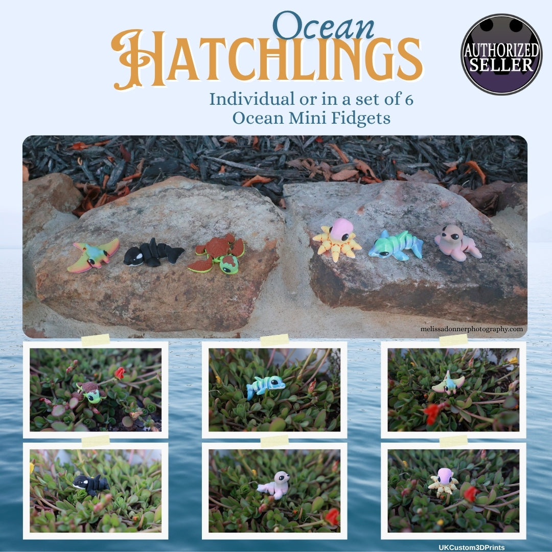 3D Printed Ocean Hatchlings