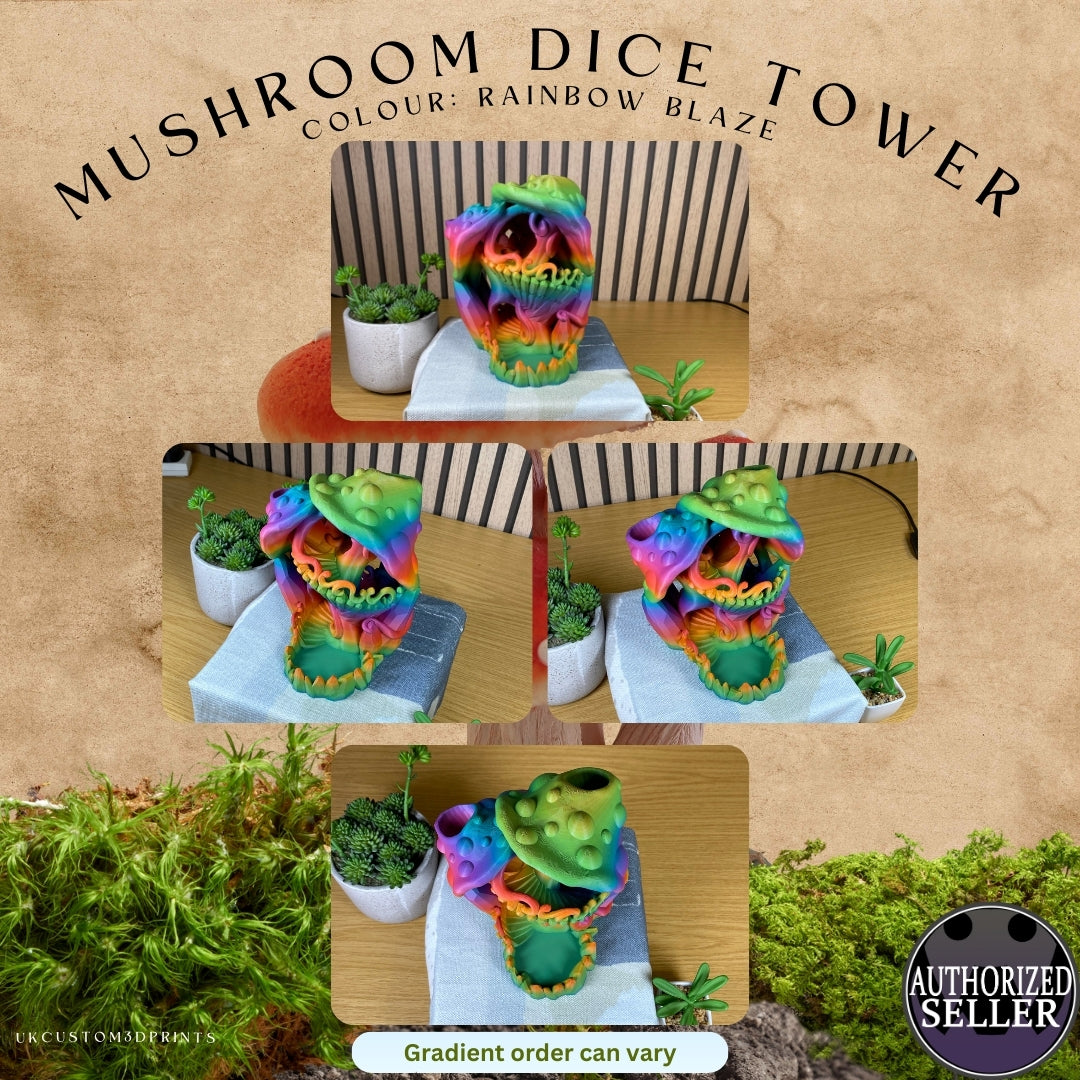 Mushroom Dice Tower