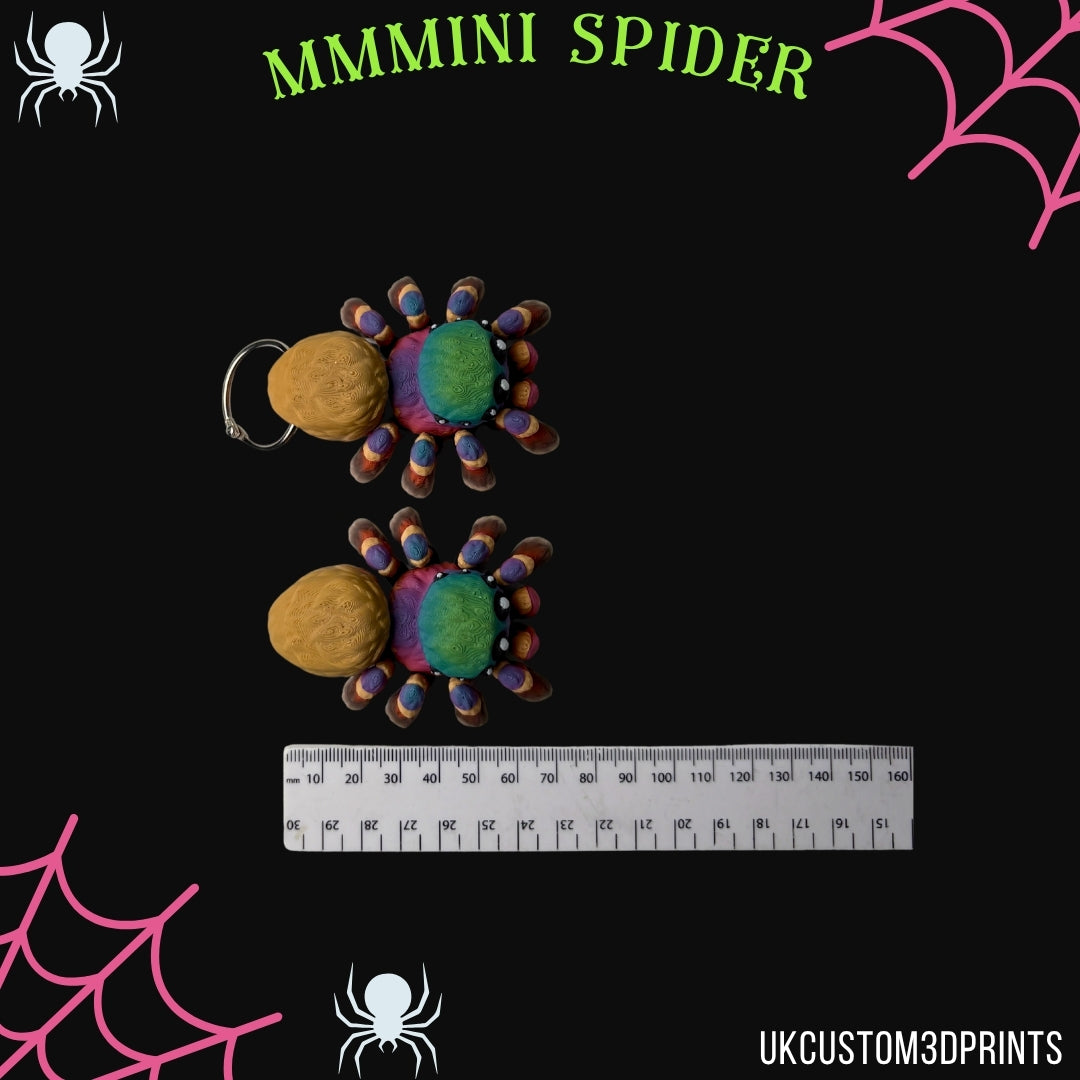 MMMini Spider Fidget - Optional Keychain
