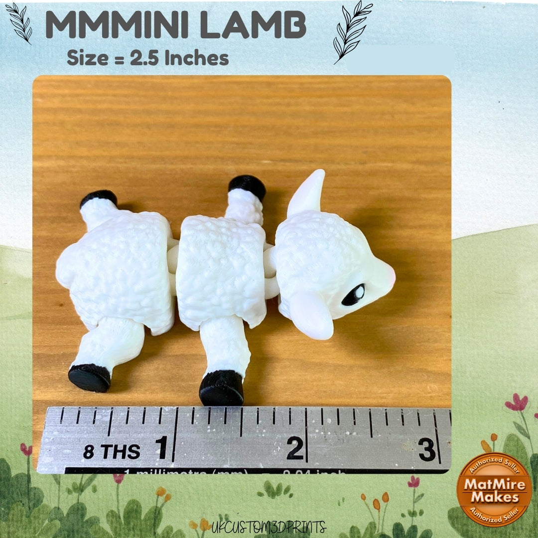 MMMini Lamb Fidget - Optional Keychain