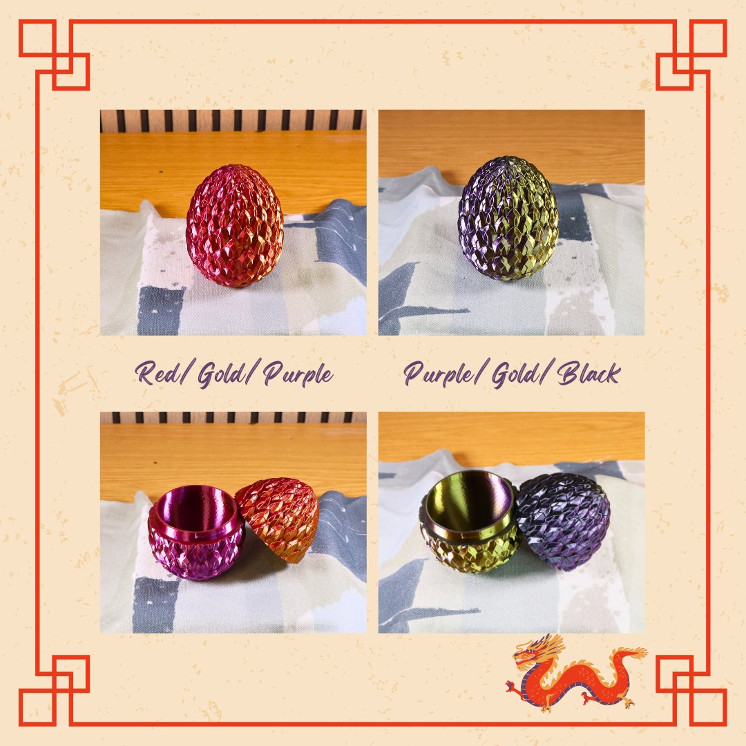 3D Printed DragonScale Egg