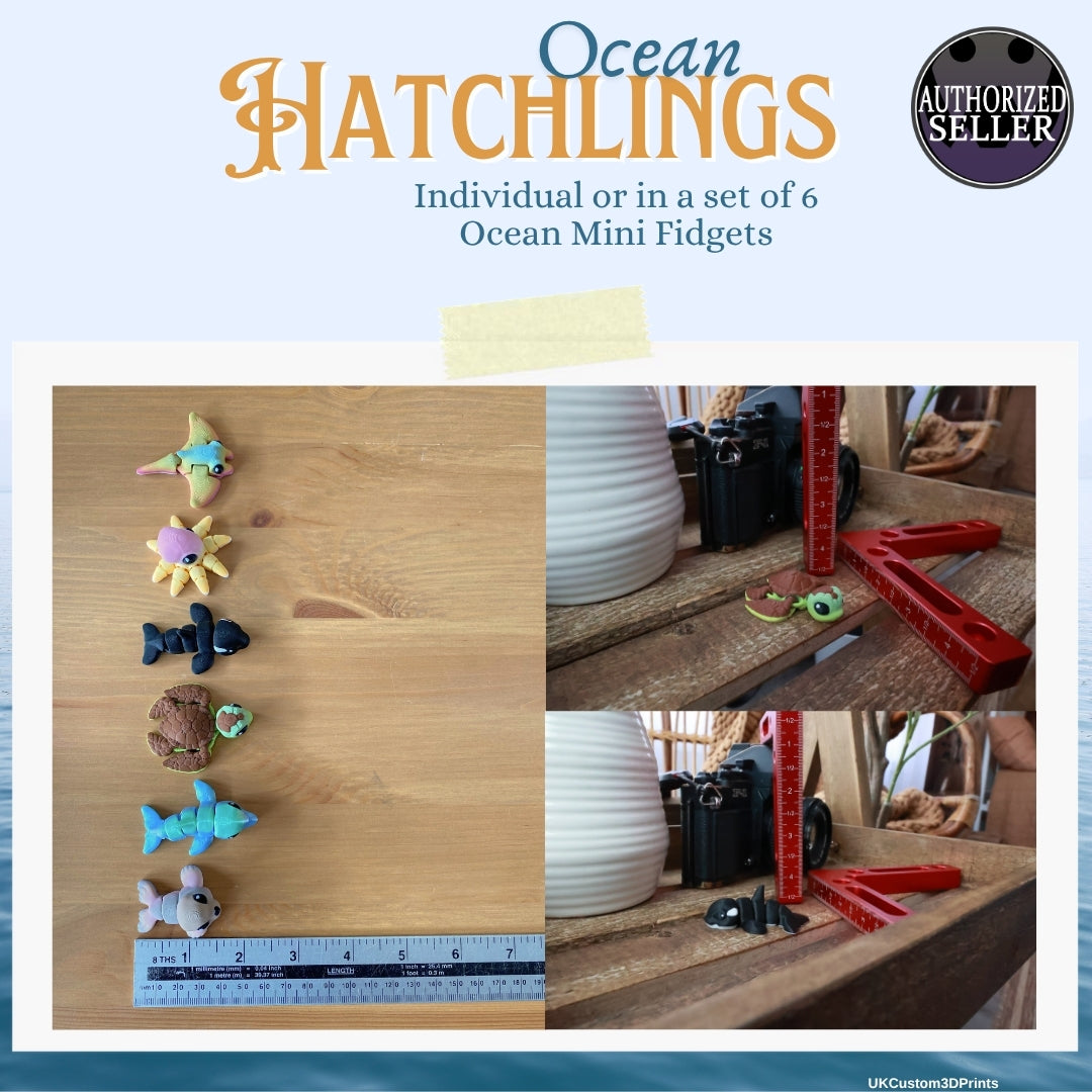 3D Printed Ocean Hatchlings