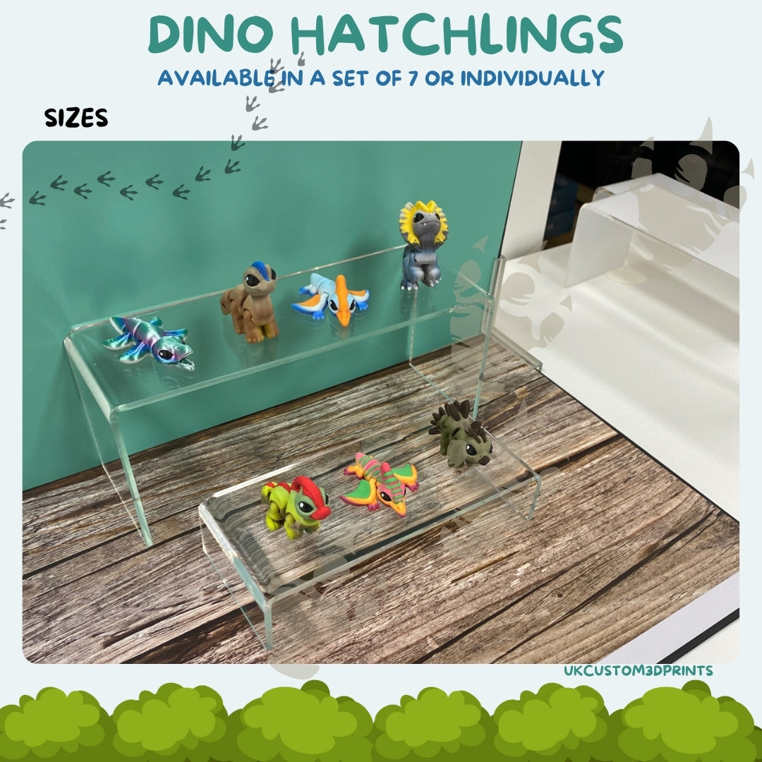 3D Printed Dino Hatchlings