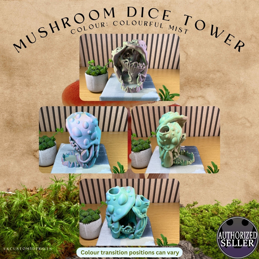 Mushroom Dice Tower