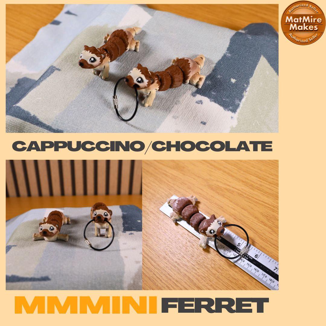 Mmmini Ferret Fidget - Optional Keychain