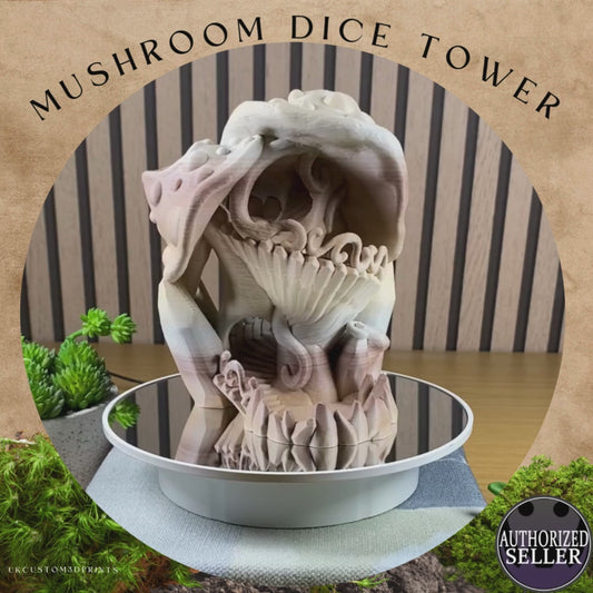 Mushroom Dice Tower