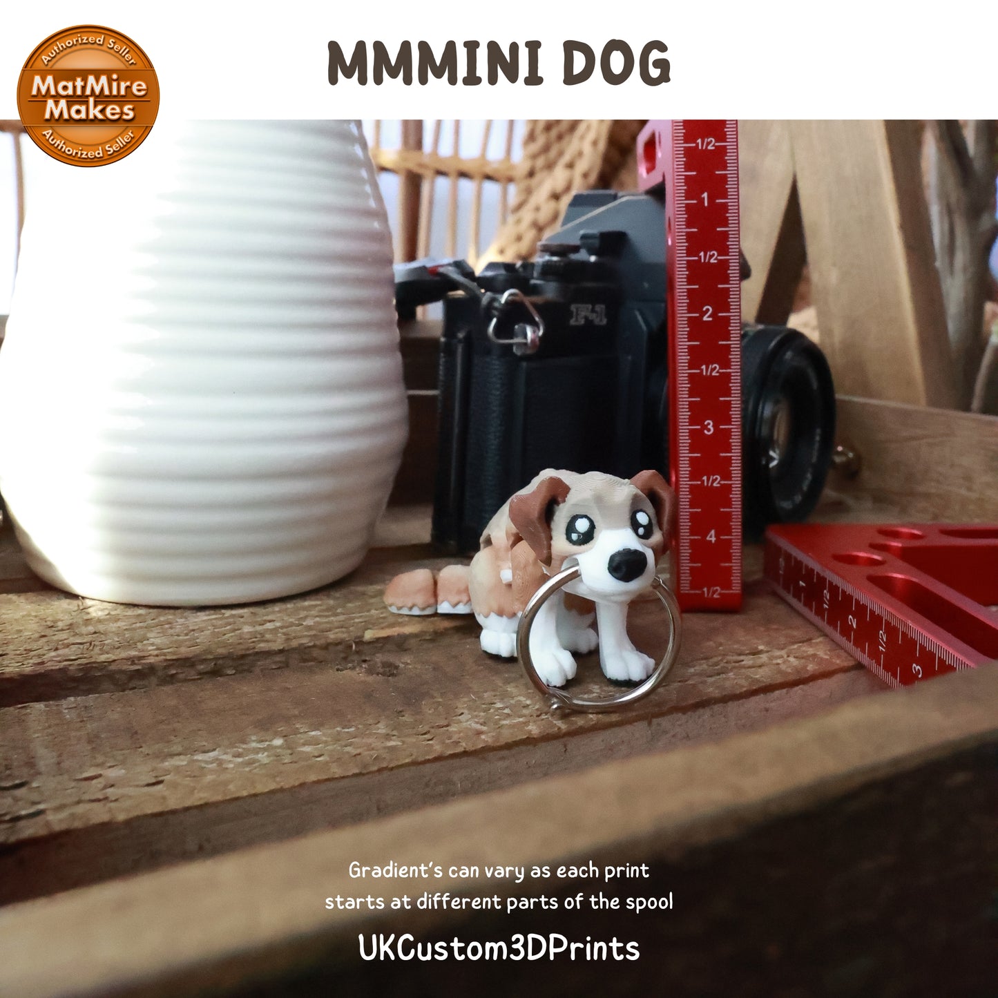 MMMini Dog Fidget - Optional Keychain