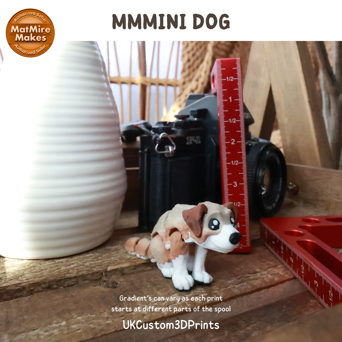 MMMini Dog Fidget - Optional Keychain
