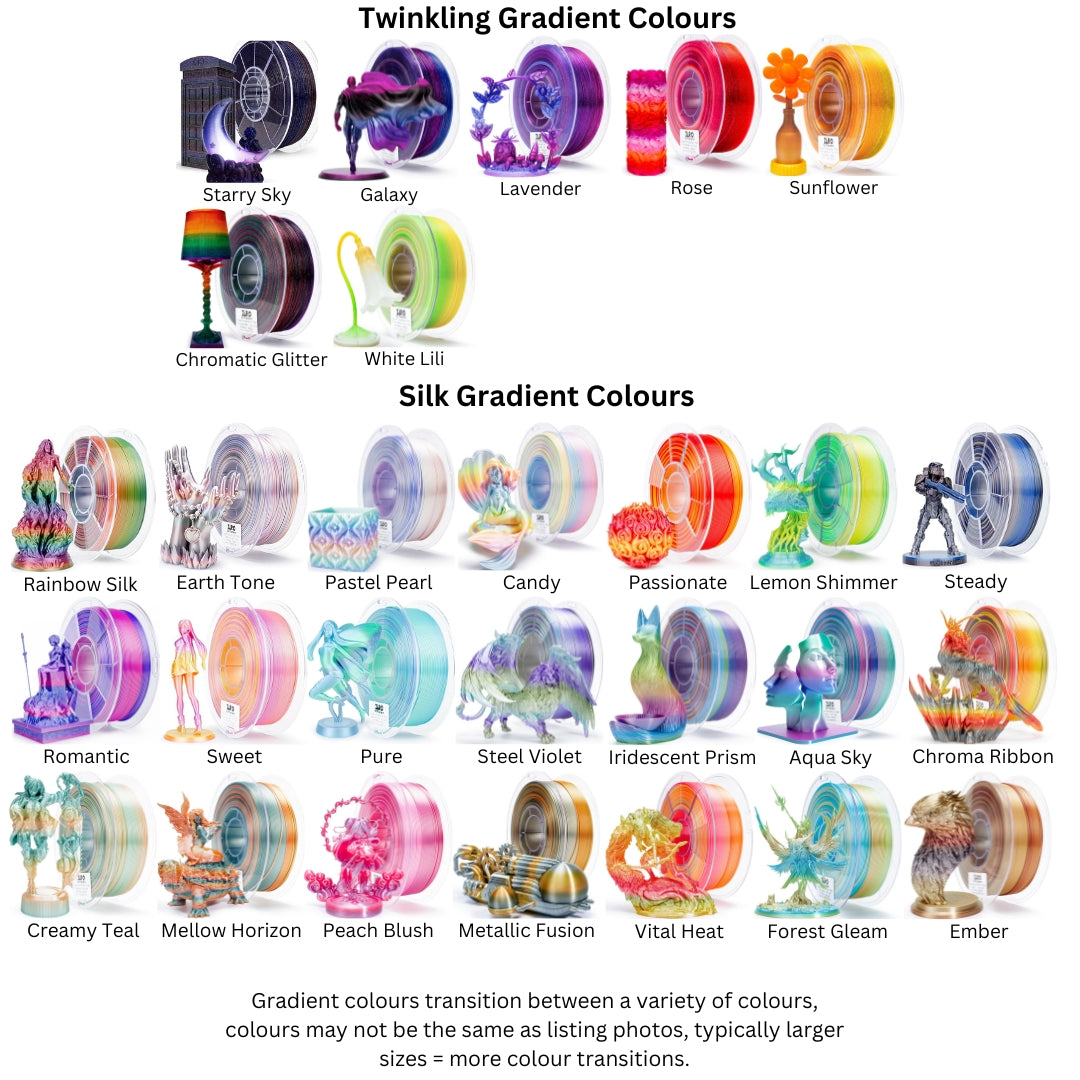 3D Printed Baby Lunarwing Dragon - Multicolour - Articulated - Fidget Gift