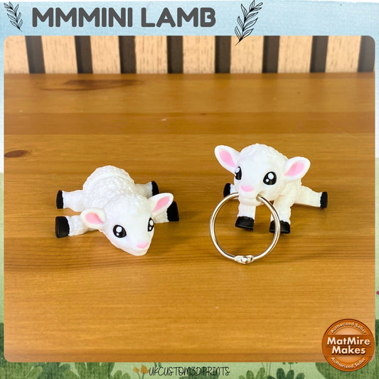 MMMini Lamb Fidget - Optional Keychain