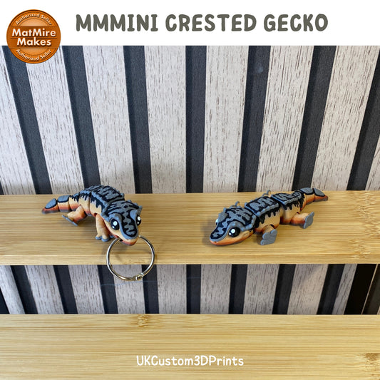 MMMini Crested Gecko Fidget - Optional Keychain