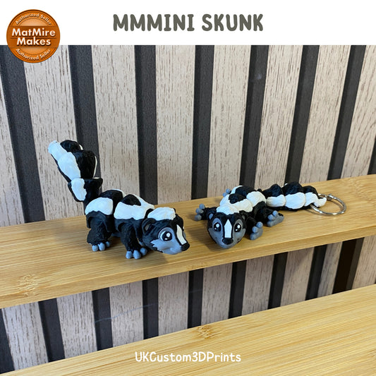 MMMini Skunk Fidget - Optional Keychain