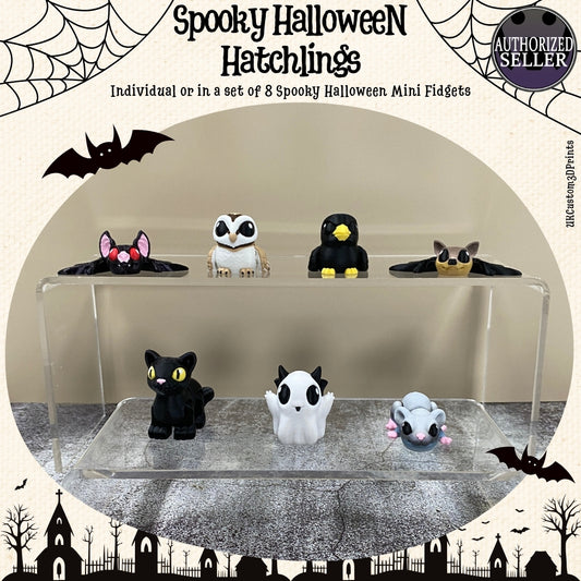 3D Printed Spooky Halloween Hatchlings