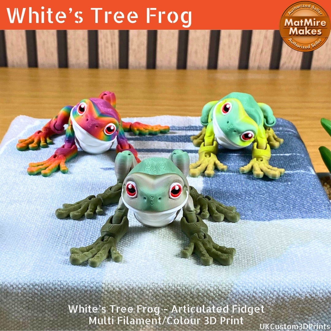 White's Tree Frog - Articulated Fidget