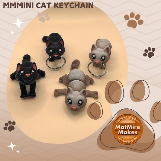 Mmmini Cat Fidget - Optional Keychain