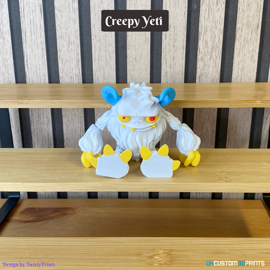 3D Printed - Creepy Yeti