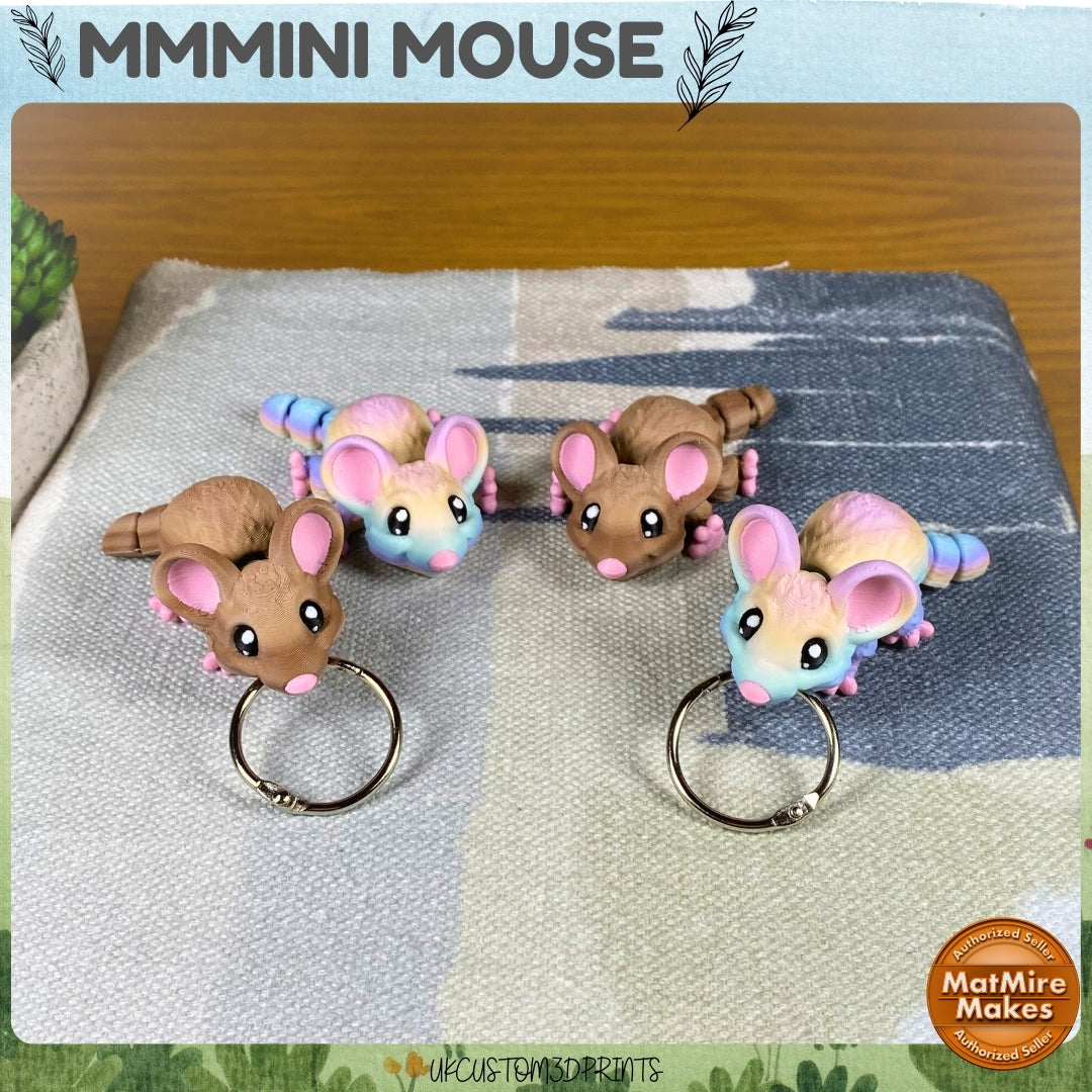 MMMini Mouse Fidget - Optional Keychain