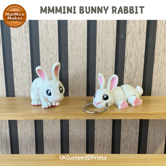 MMMini Bunny Rabbit Fidget - Optional Keychain