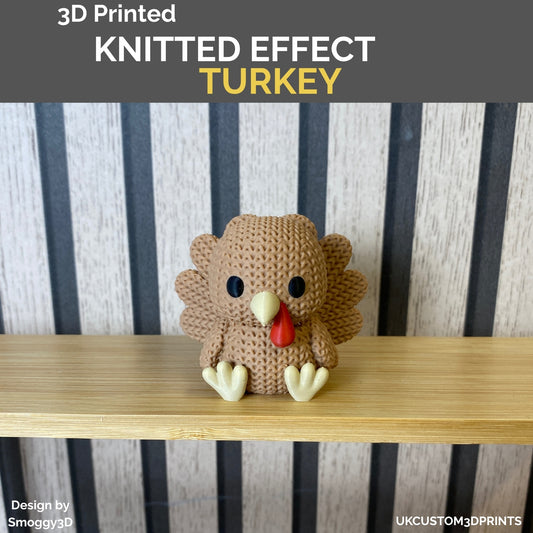 3D Printed Turkey - Knitted Effect
