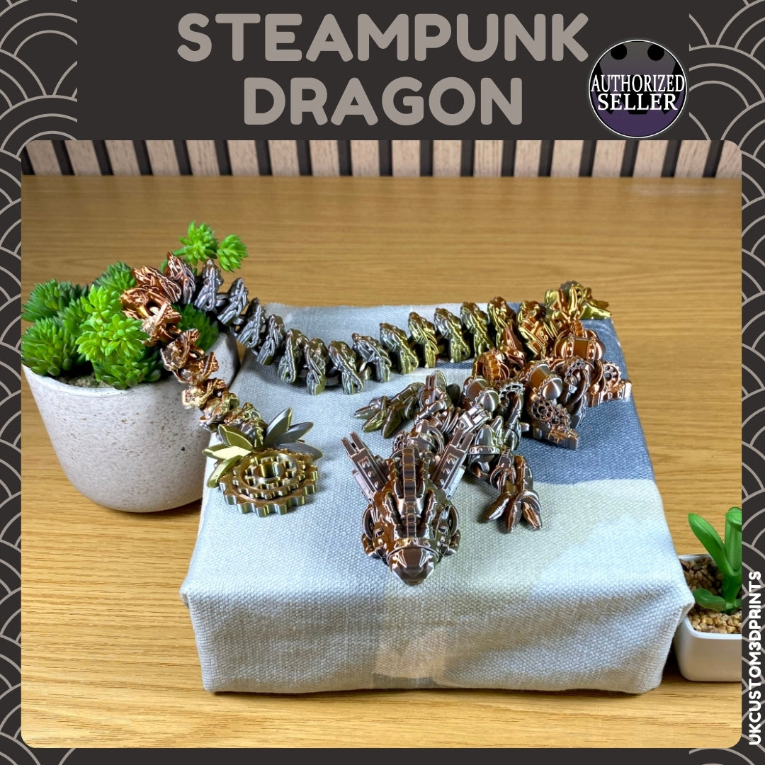 3D Printed Steampunk Dragon