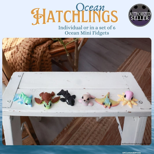 3D Printed Ocean Hatchlings