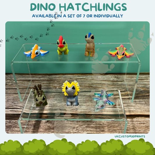 3D Printed Dino Hatchlings