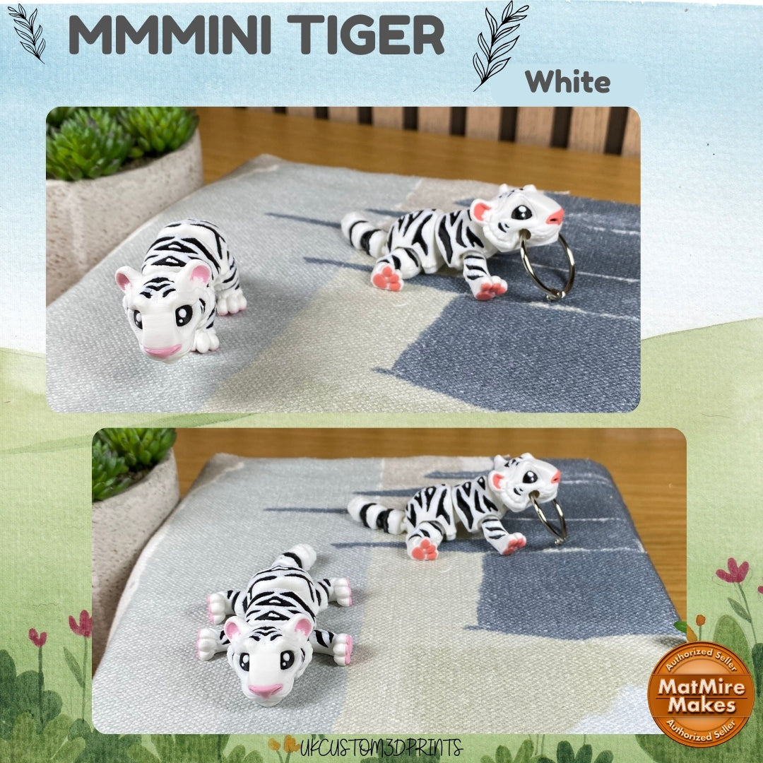 MMMini Tiger Fidget - Optional Keychain