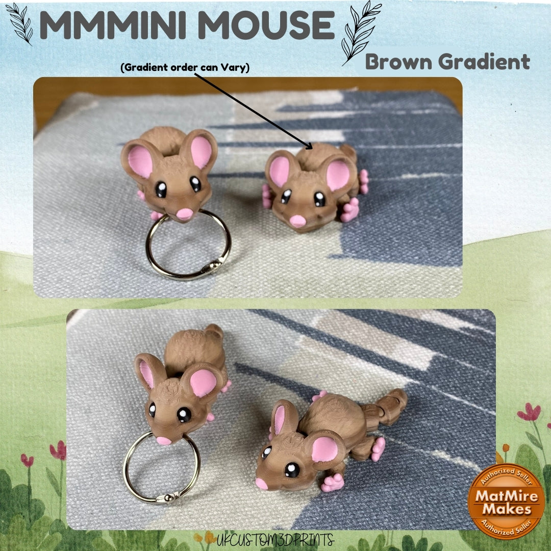 MMMini Mouse Fidget - Optional Keychain