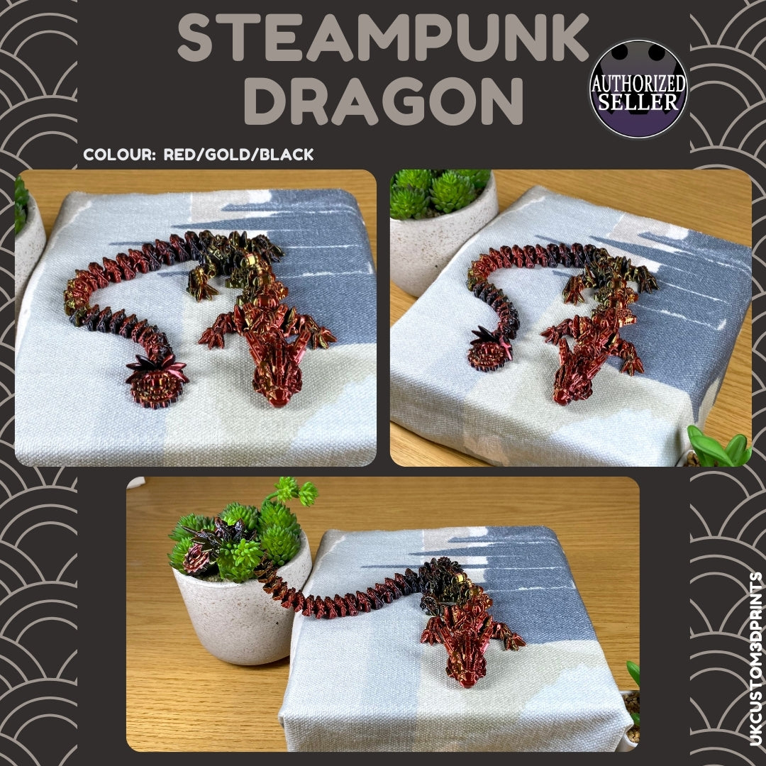 3D Printed Steampunk Dragon