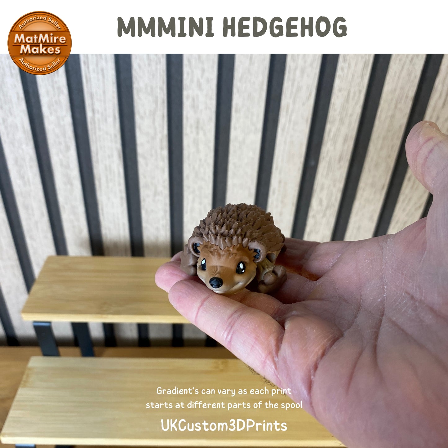MMMini Hedgehog Fidget - Optional Keychain