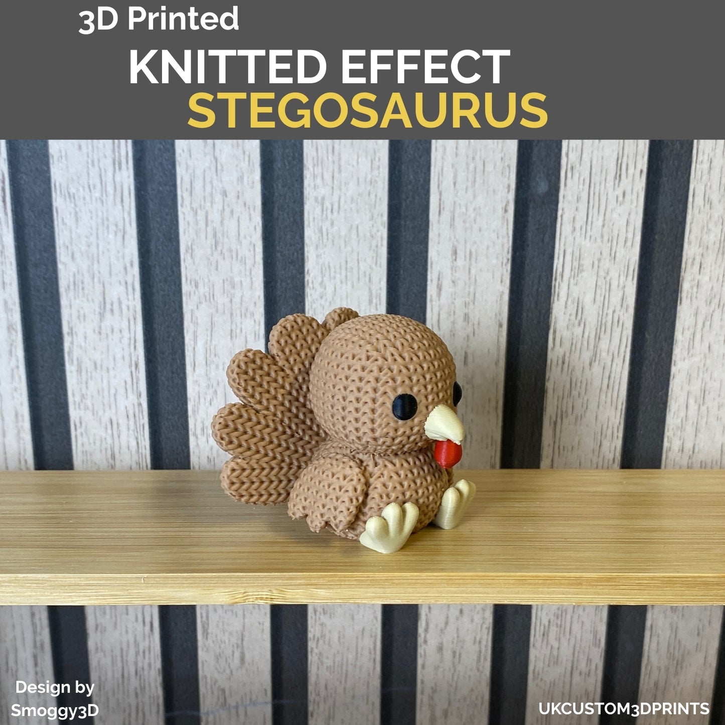 3D Printed Turkey - Knitted Effect