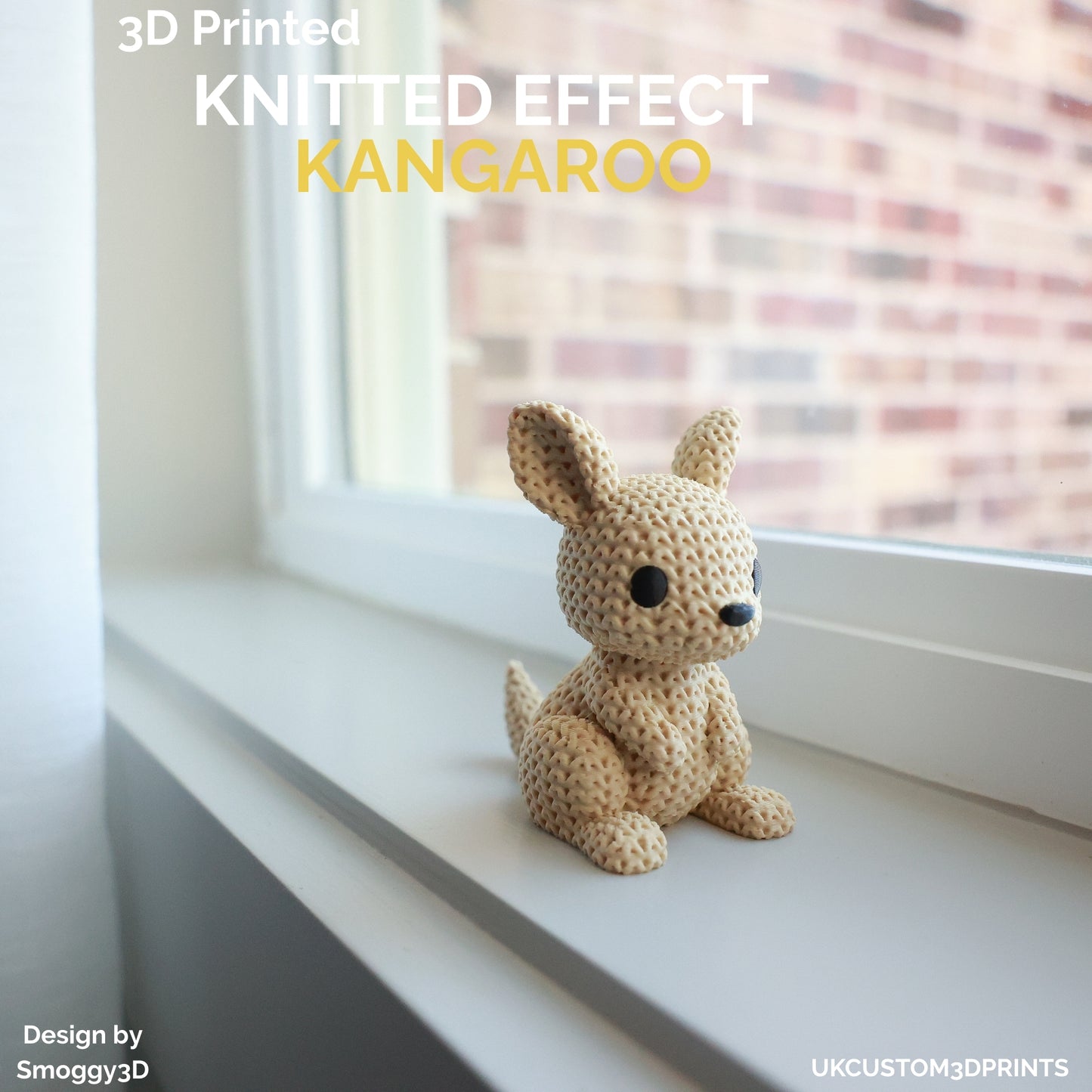 3D Printed Kangaroo - Knitted Effect