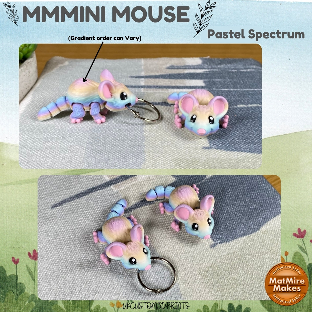 MMMini Mouse Fidget - Optional Keychain