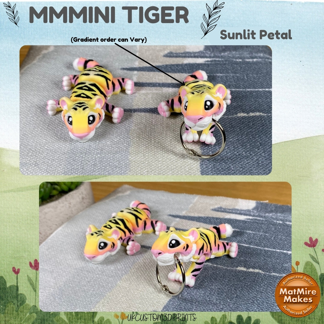 MMMini Tiger Fidget - Optional Keychain