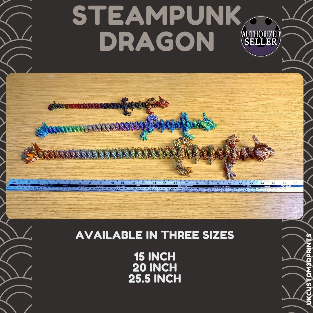 3D Printed Steampunk Dragon