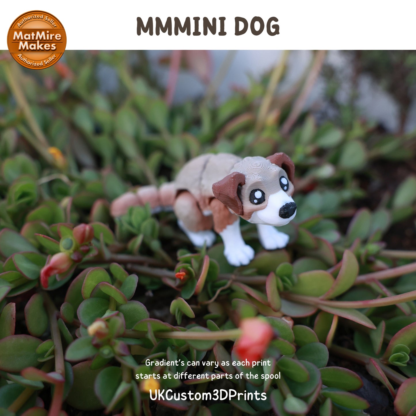 MMMini Dog Fidget - Optional Keychain