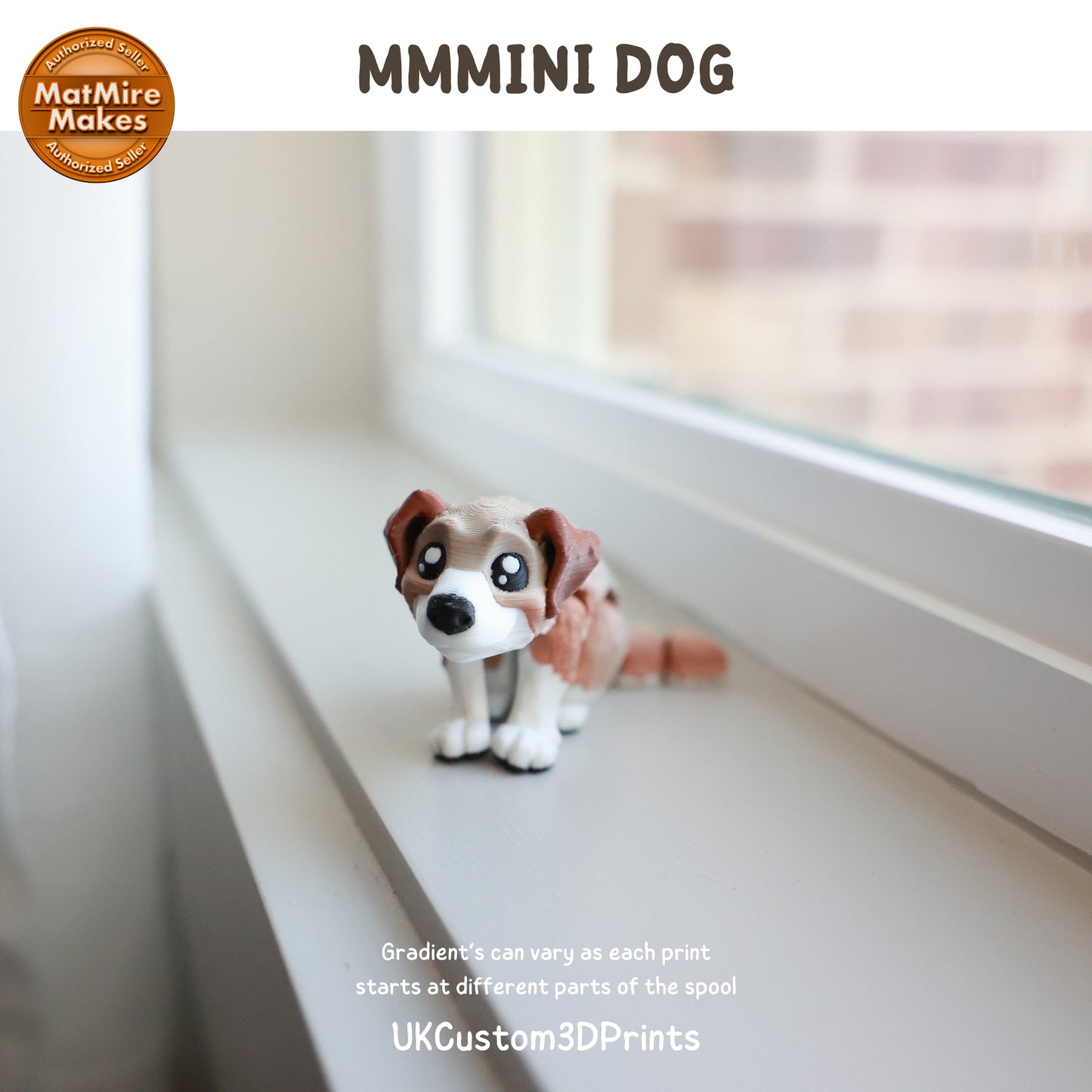 MMMini Dog Fidget - Optional Keychain