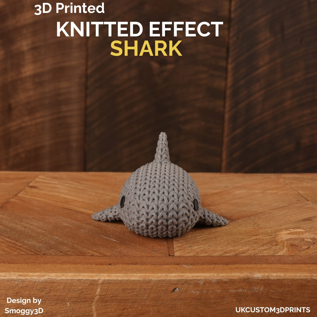 3D Printed Shark - Knitted Effect