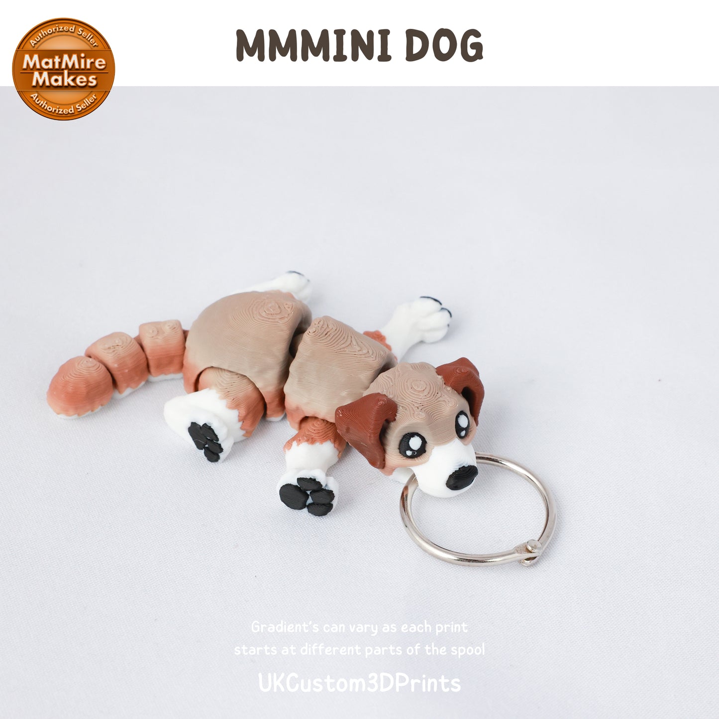 MMMini Dog Fidget - Optional Keychain