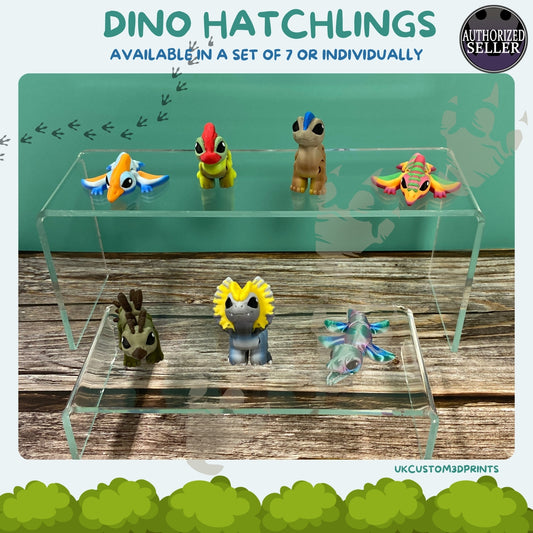 3D Printed Dino Hatchlings