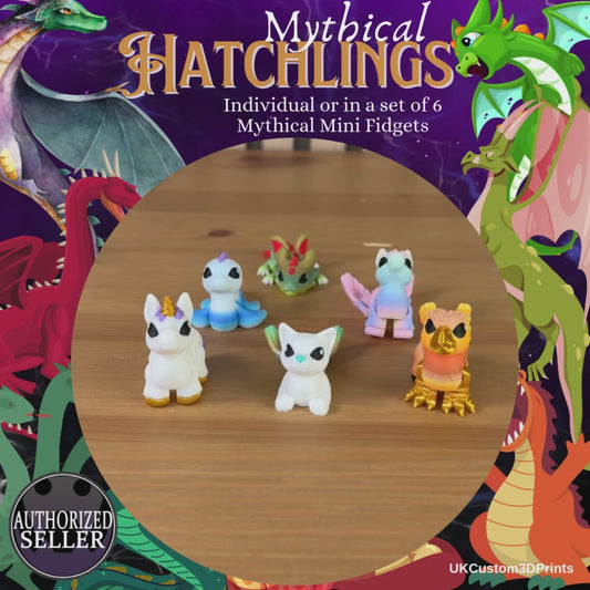 3D Printed Mythical Hatchlings